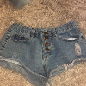 cute jean shorts from shein